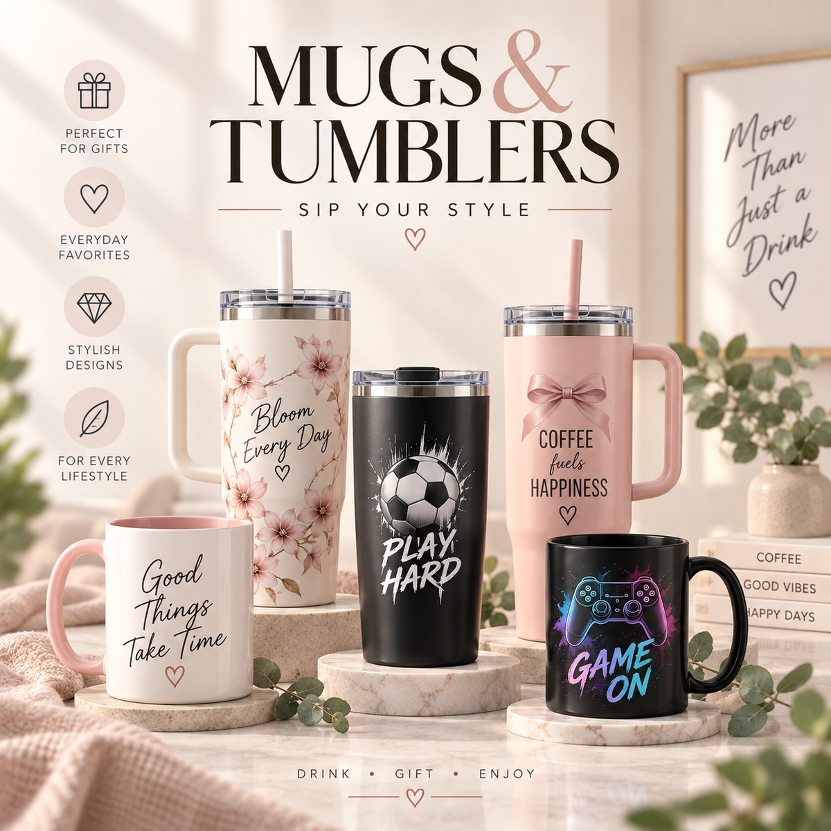 Mugs & Tumblers