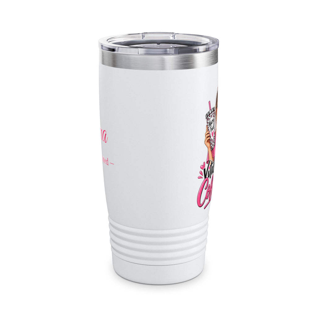 Personalized Nurse Tumbler 20oz — Custom Name Nurse Tumbler – Nurse Caffeinated