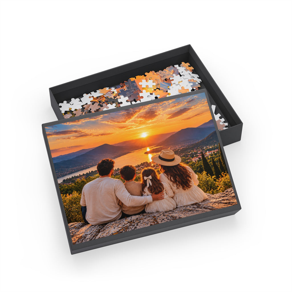 Personalized Photo Puzzle – Custom Picture Jigsaw Puzzle (96–1000 Piece) - Cusotm Jigsaw Puzzle