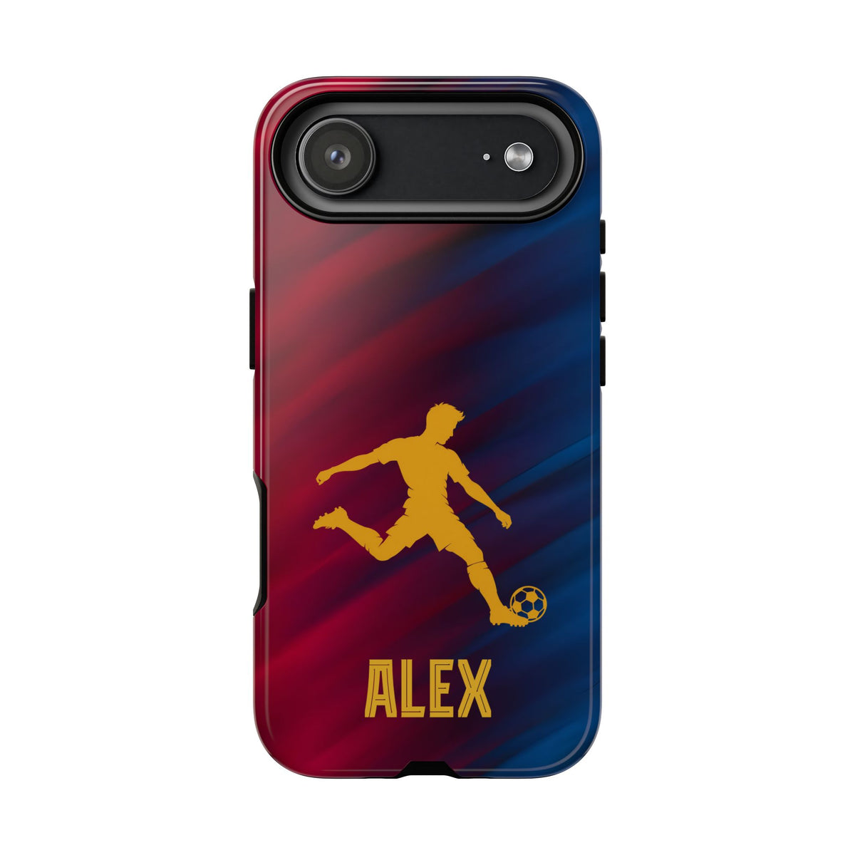 Personalized Football Phone Case - Custom Name Soccer Case - iPhone & Samsung Cover - Soccer Fan Gift