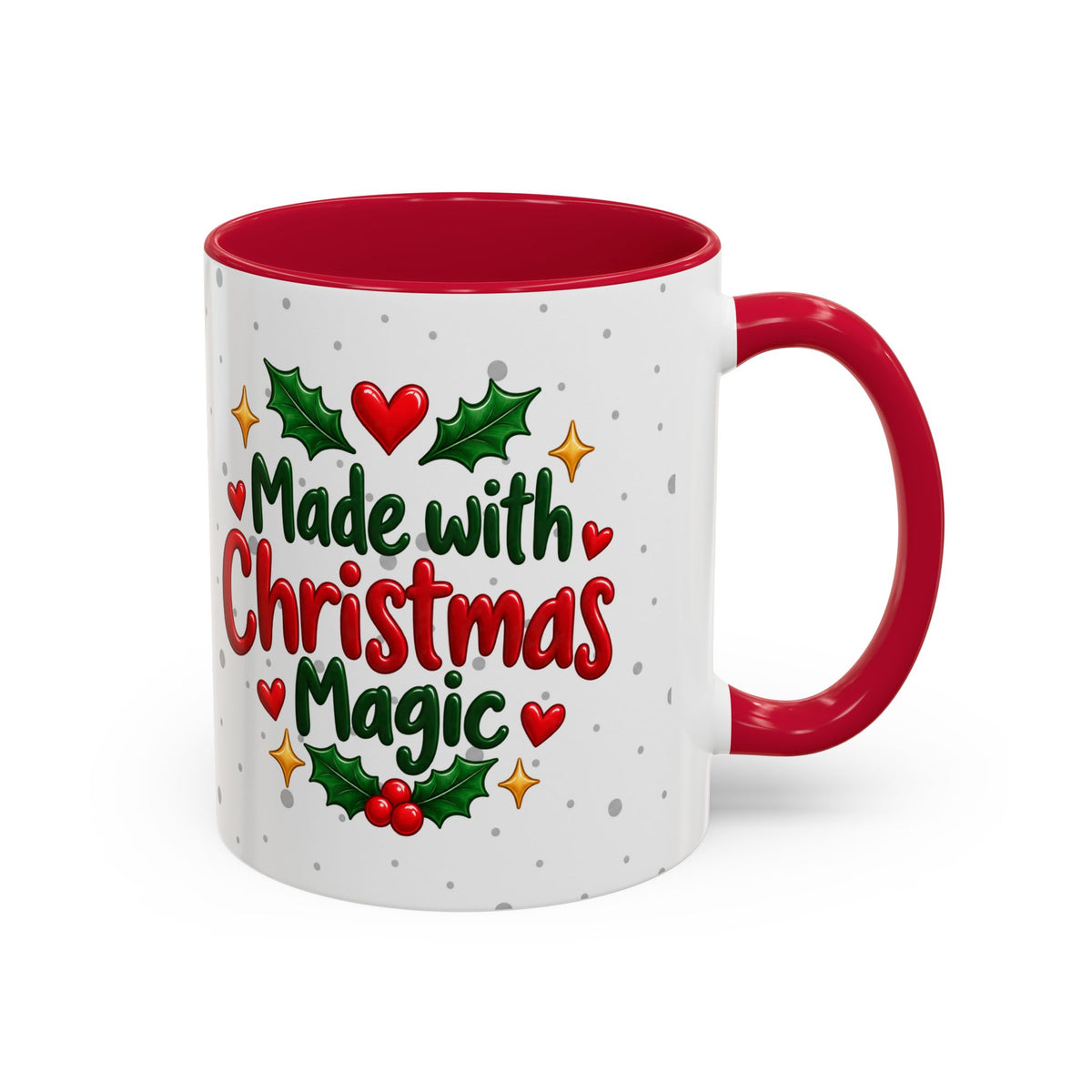 Personalized Gingerbread Christmas Mug – Custom Name Holiday Coffee Cup