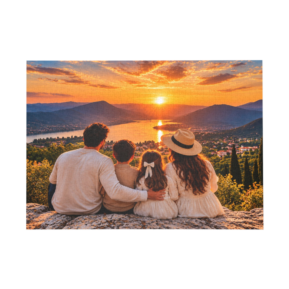 Personalized Photo Puzzle – Custom Picture Jigsaw Puzzle (96–1000 Piece) - Cusotm Jigsaw Puzzle