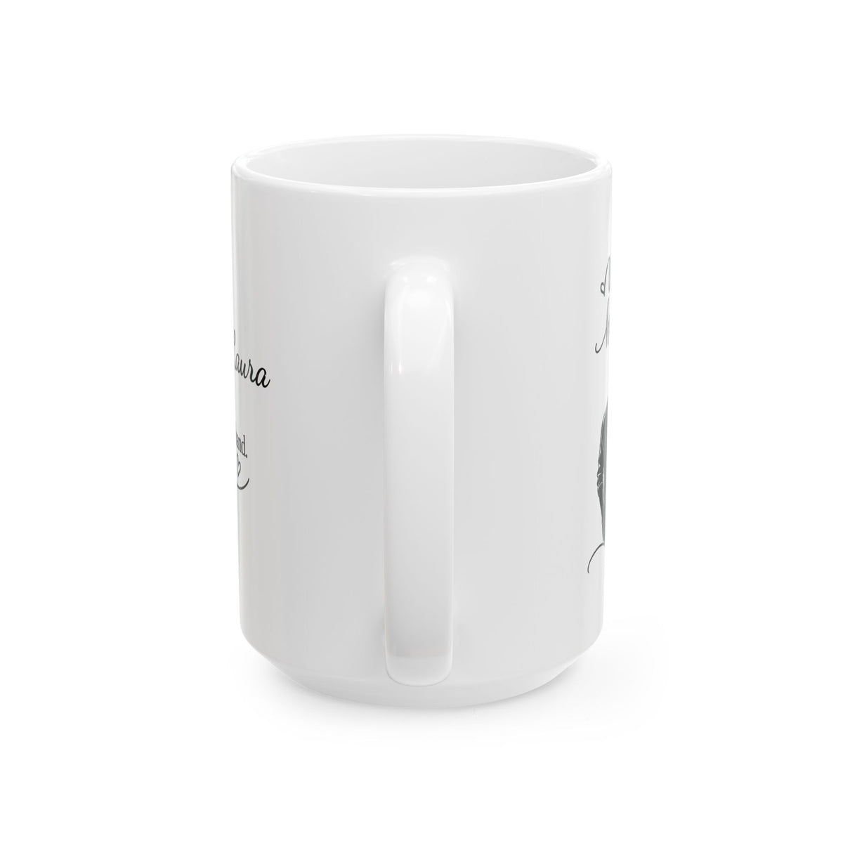 Personalized Couple Mug – Side by Side, Hand in Hand | Romantic Gift for Couples