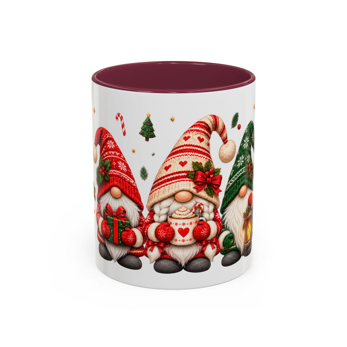 Christmas Gnome Mug – Festive Holiday Nordic Gnome Design