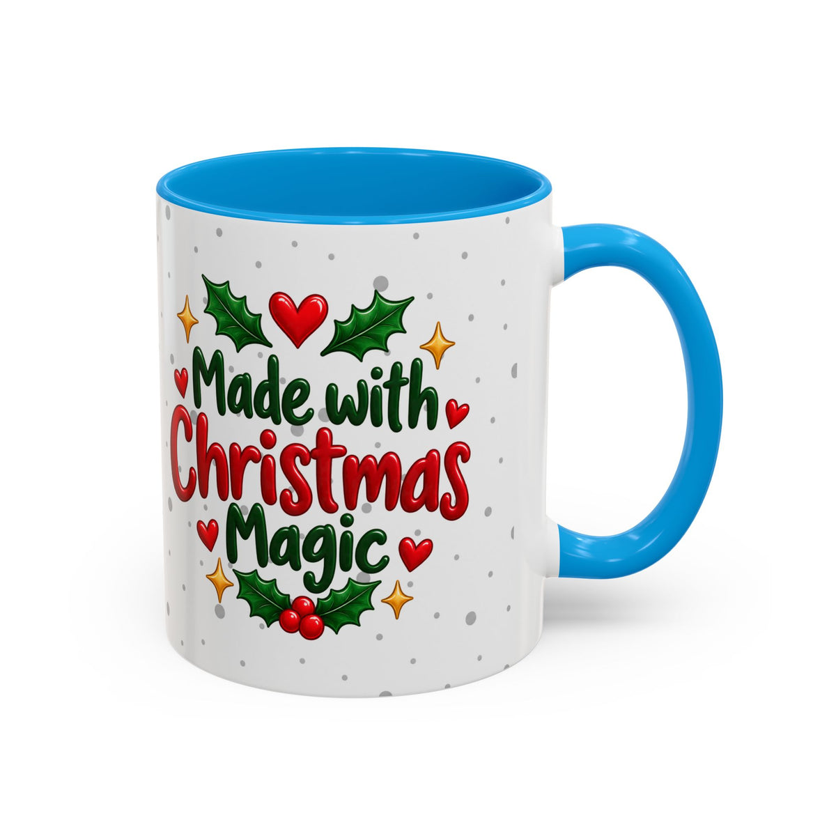 Personalized Gingerbread Christmas Mug – Custom Name Holiday Coffee Cup