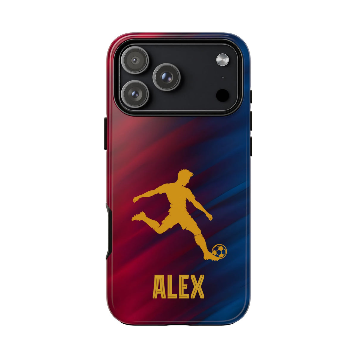 Personalized Football Phone Case - Custom Name Soccer Case - iPhone & Samsung Cover - Soccer Fan Gift