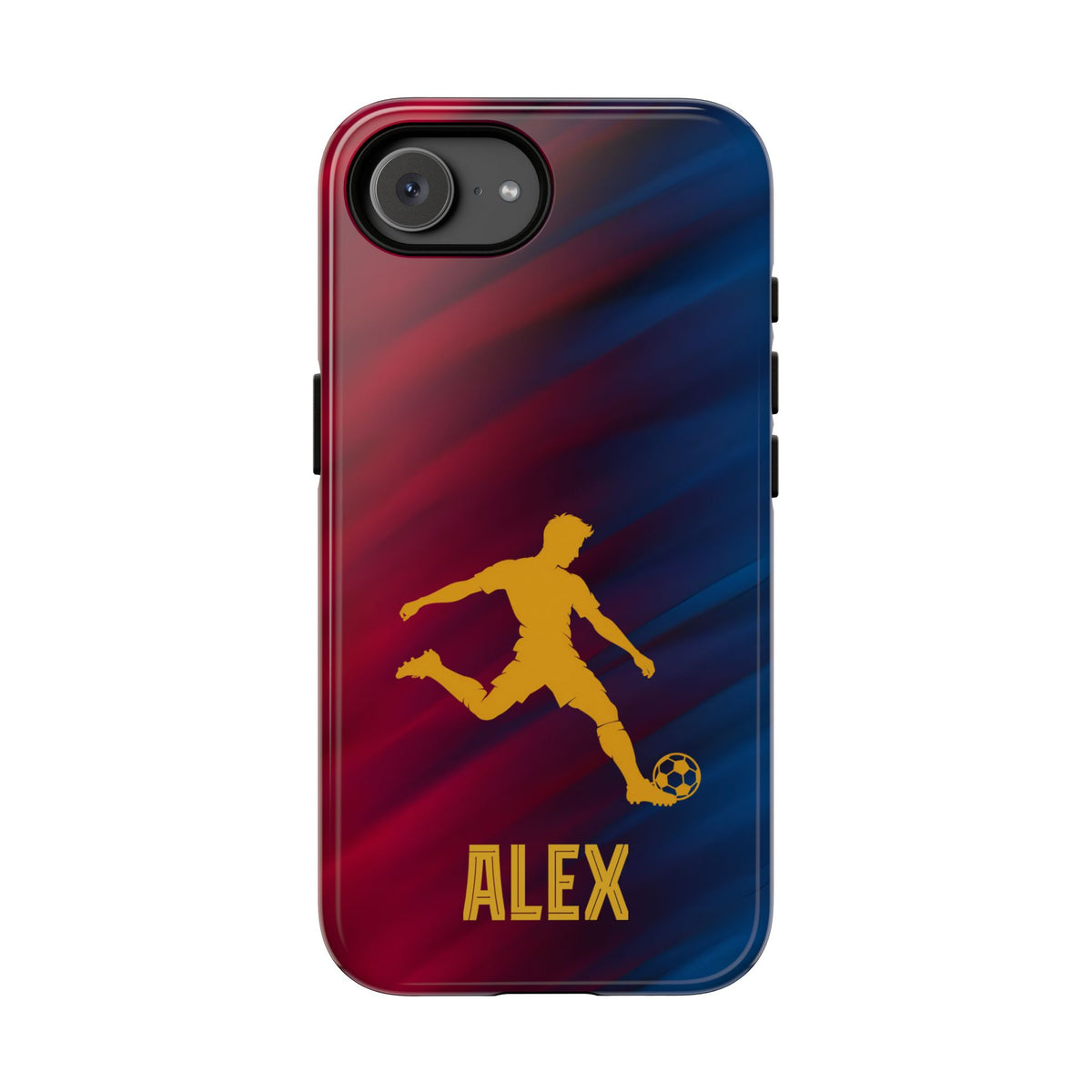 Personalized Football Phone Case - Custom Name Soccer Case - iPhone & Samsung Cover - Soccer Fan Gift