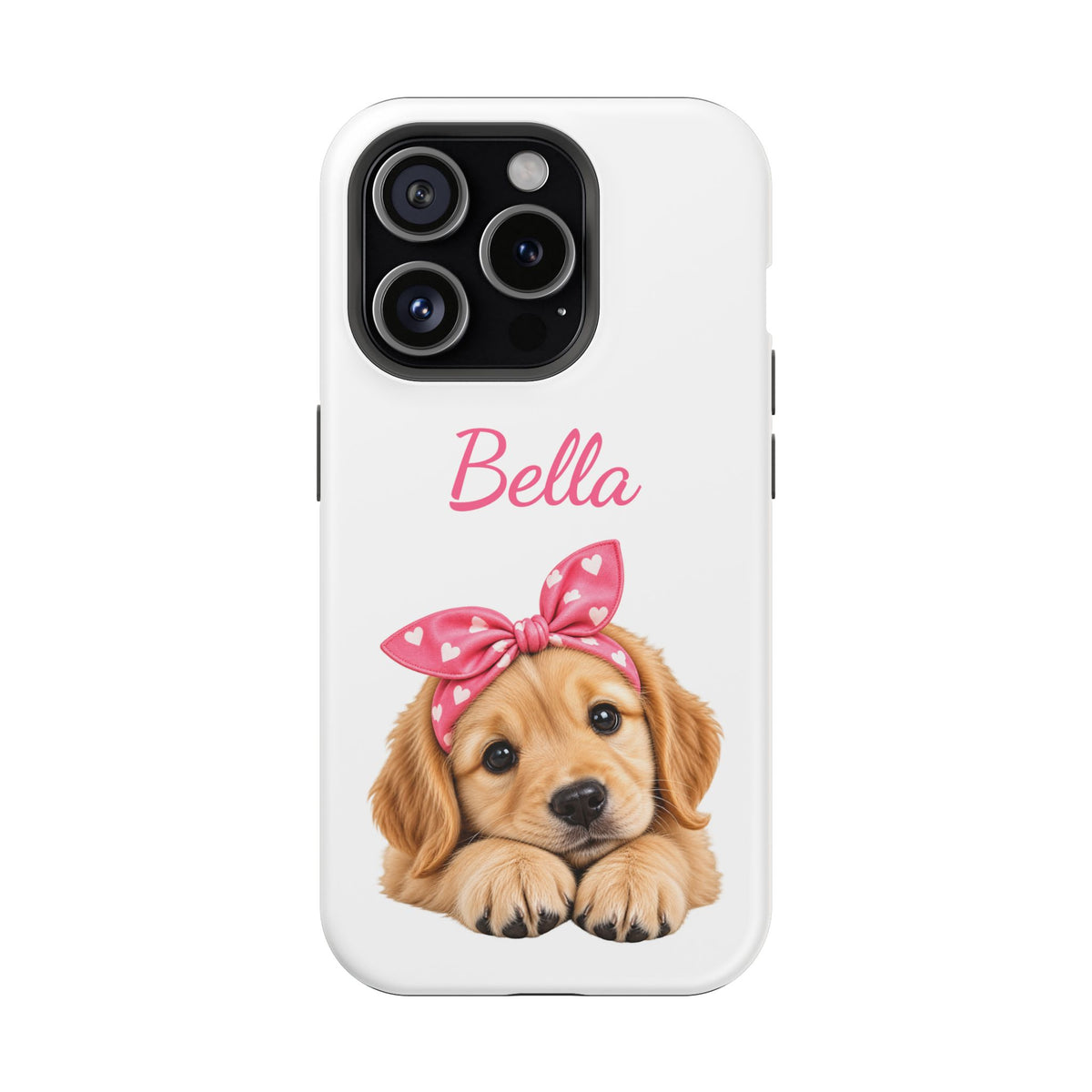 Personalized Dog Phone Case – Custom Pet MagSafe Compatible Phone Cover – Gift for Dog Lovers