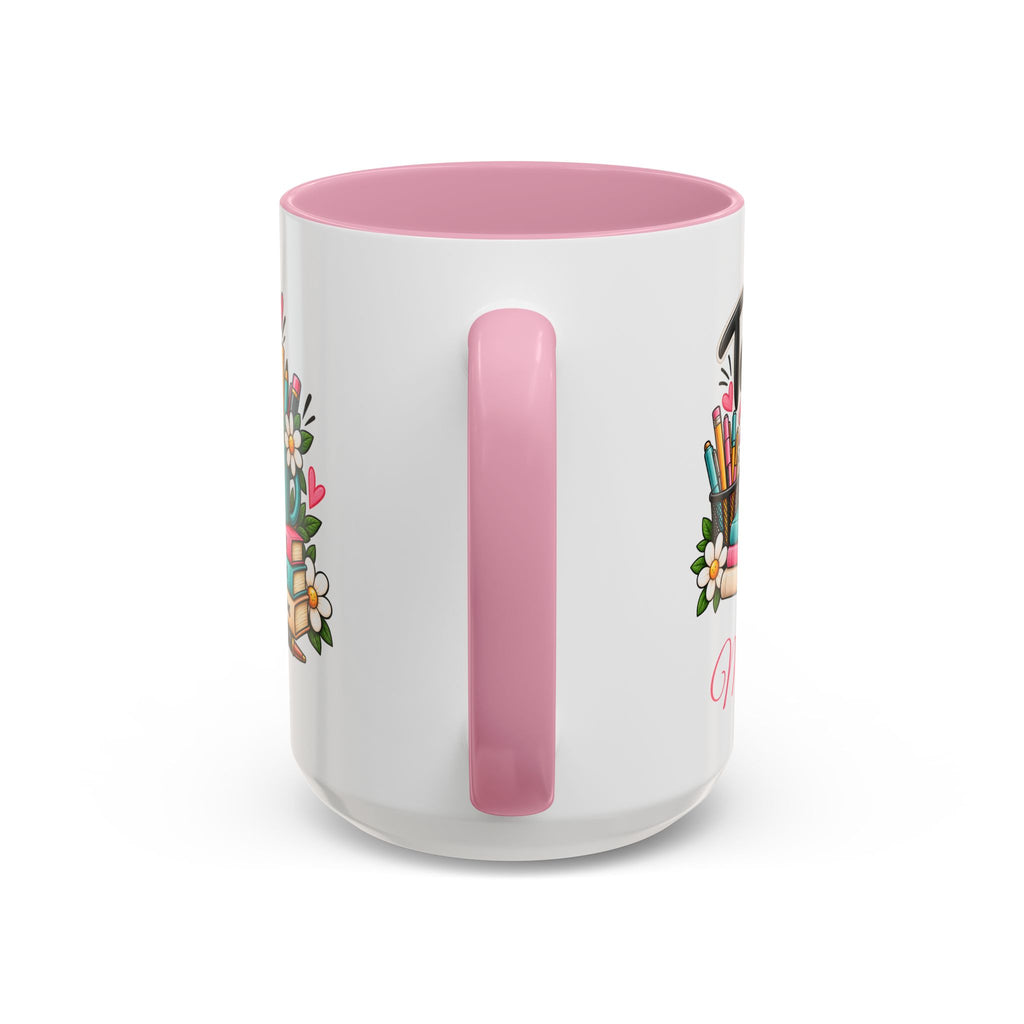 Teacher Planner Coffee Mug — Pink Interior 11oz/15oz