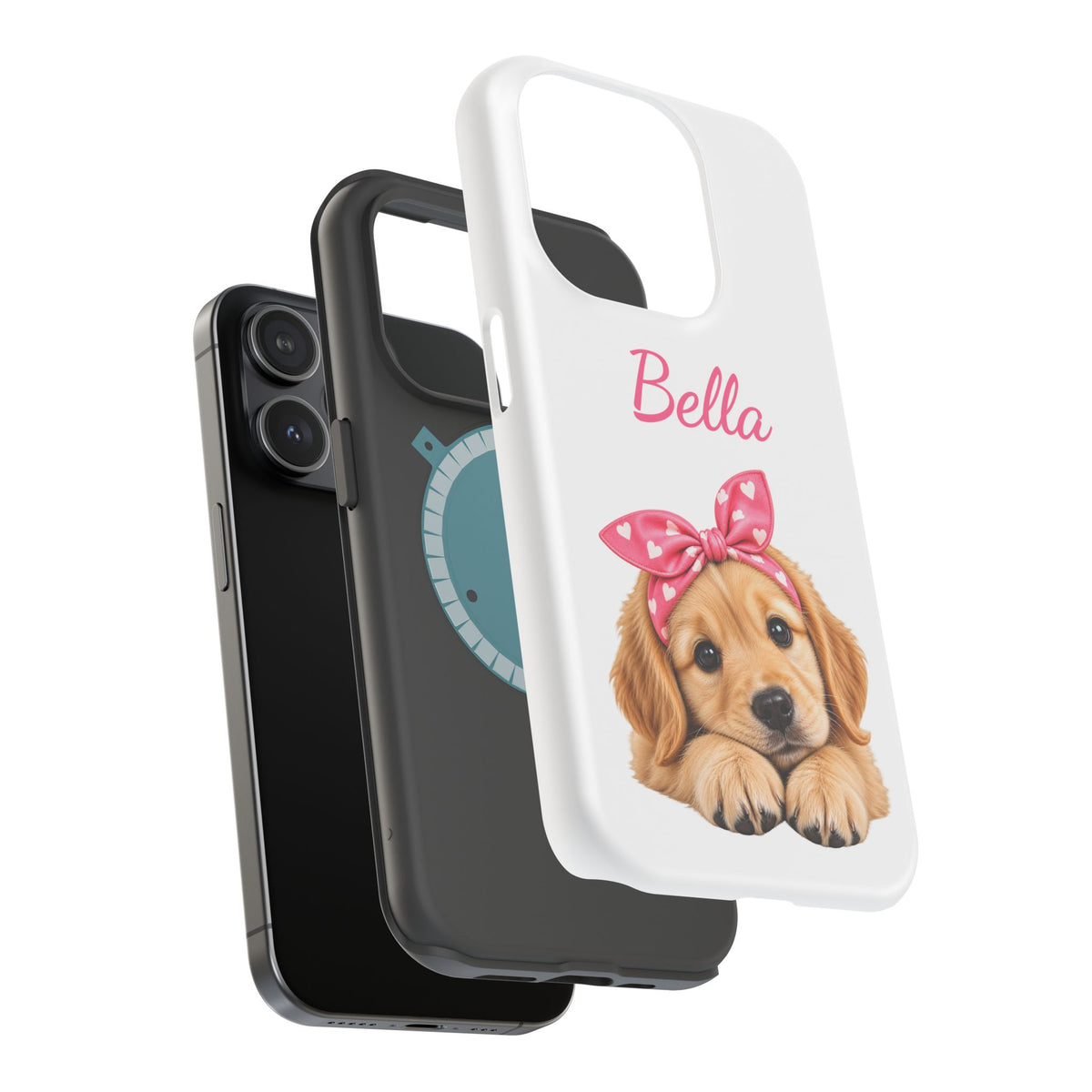 Personalized Dog Phone Case – Custom Pet MagSafe Compatible Phone Cover – Gift for Dog Lovers