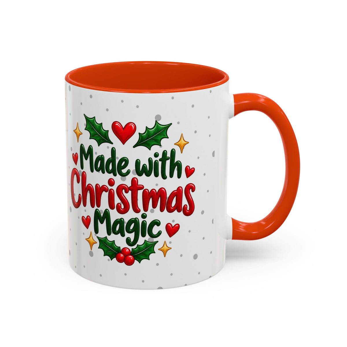 Personalized Gingerbread Christmas Mug – Custom Name Holiday Coffee Cup