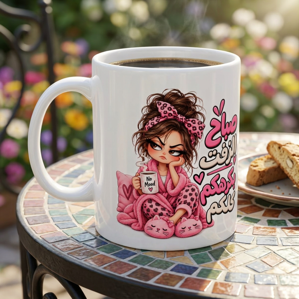 Funny Sarcastic Coffee Mug – “Good Morning, I Hate You All” Mug