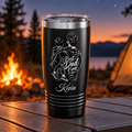 Personalized Best Dad Ever Tumbler – Custom Name Gift for Dad
