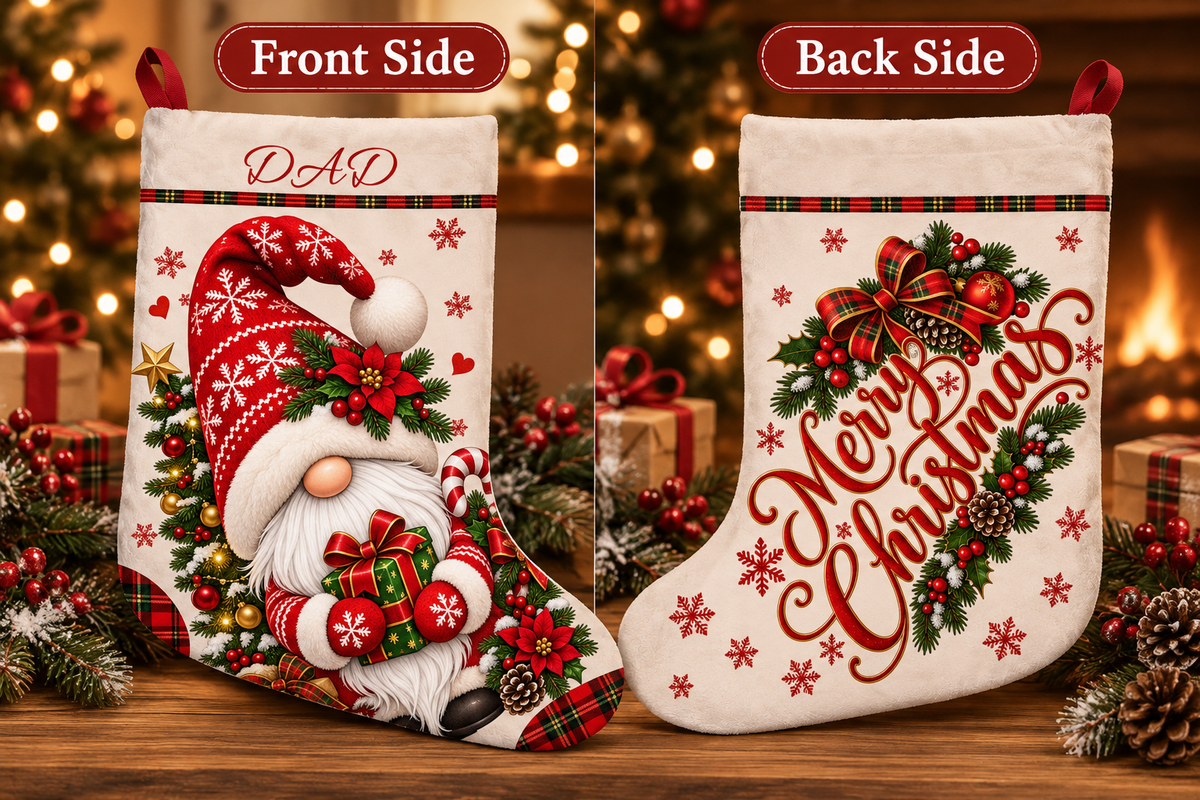 Personalized Christmas Stocking with Name