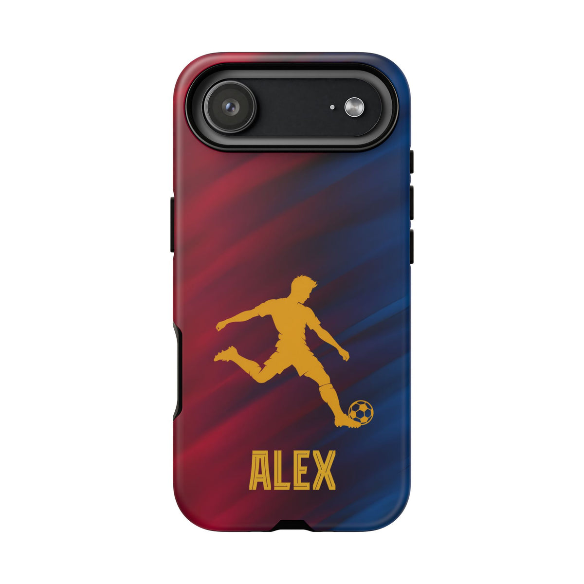 Personalized Football Phone Case - Custom Name Soccer Case - iPhone & Samsung Cover - Soccer Fan Gift