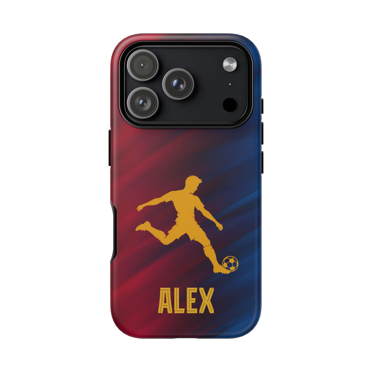 Personalized Football Phone Case - Custom Name Soccer Case - iPhone & Samsung Cover - Soccer Fan Gift