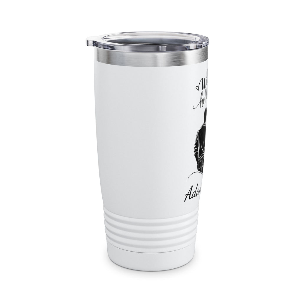 Personalized Couple Tumbler – “Will Always Hold Your Hand” Travel Coffee Cup with Custom Names, Romantic Gift for Couples