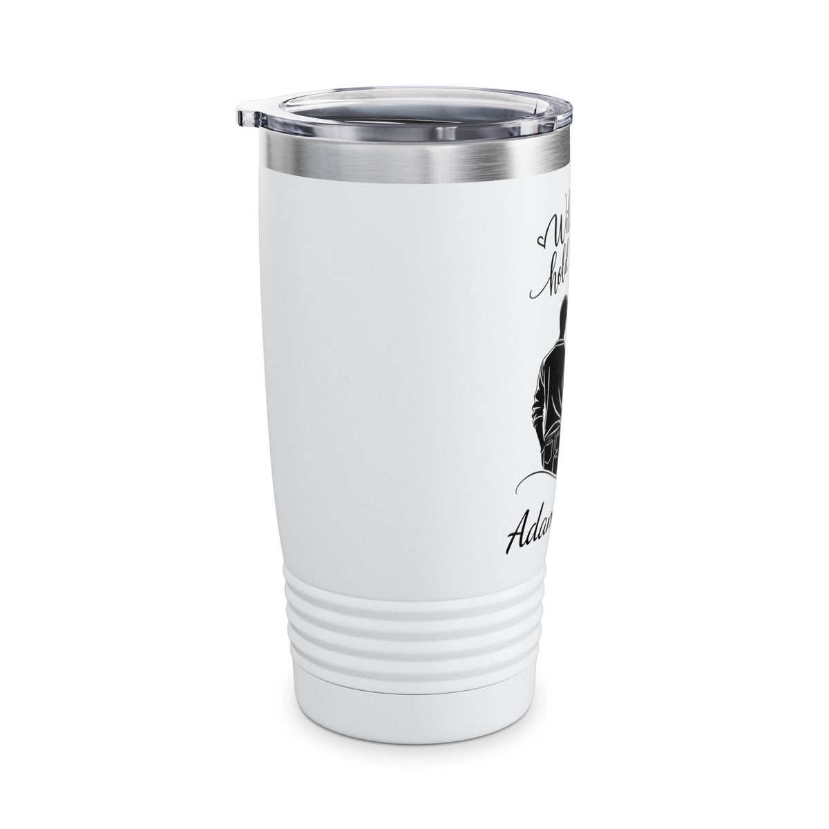Personalized Couple Tumbler – “Will Always Hold Your Hand” Travel Coffee Cup with Custom Names, Romantic Gift for Couples