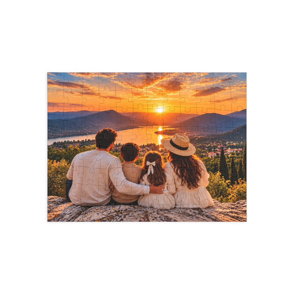 Personalized Photo Puzzle – Custom Picture Jigsaw Puzzle (96–1000 Piece) - Cusotm Jigsaw Puzzle
