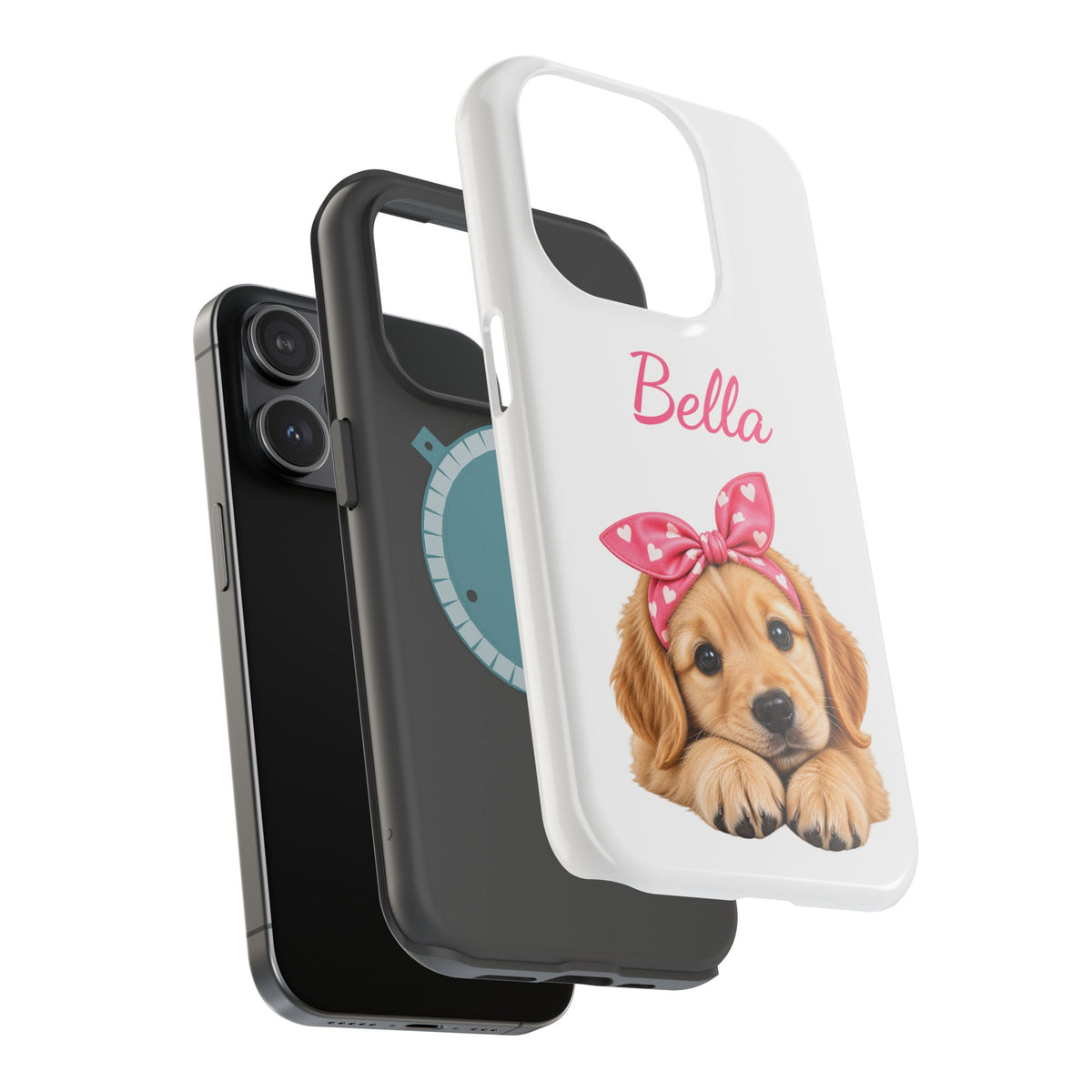 Personalized Dog Phone Case – Custom Pet MagSafe Compatible Phone Cover – Gift for Dog Lovers