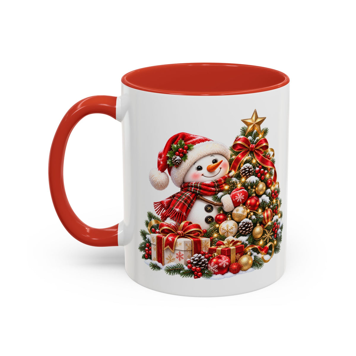 Personalized Name Christmas Tree Coffee Mug