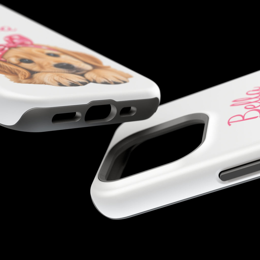 Personalized Dog Phone Case – Custom Pet MagSafe Compatible Phone Cover – Gift for Dog Lovers