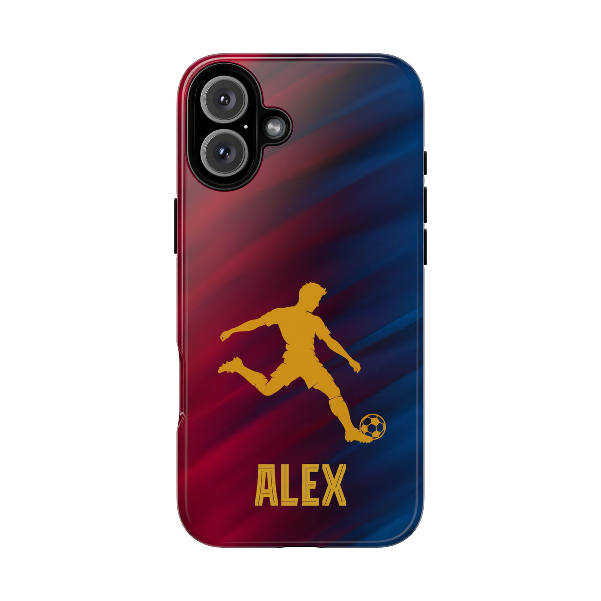 Personalized Football Phone Case - Custom Name Soccer Case - iPhone & Samsung Cover - Soccer Fan Gift
