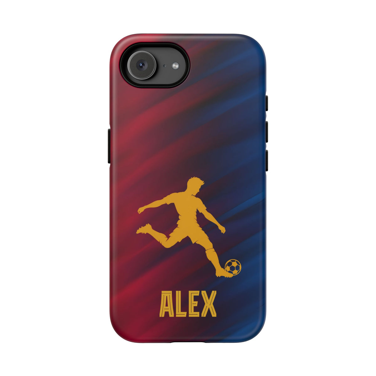 Personalized Football Phone Case - Custom Name Soccer Case - iPhone & Samsung Cover - Soccer Fan Gift