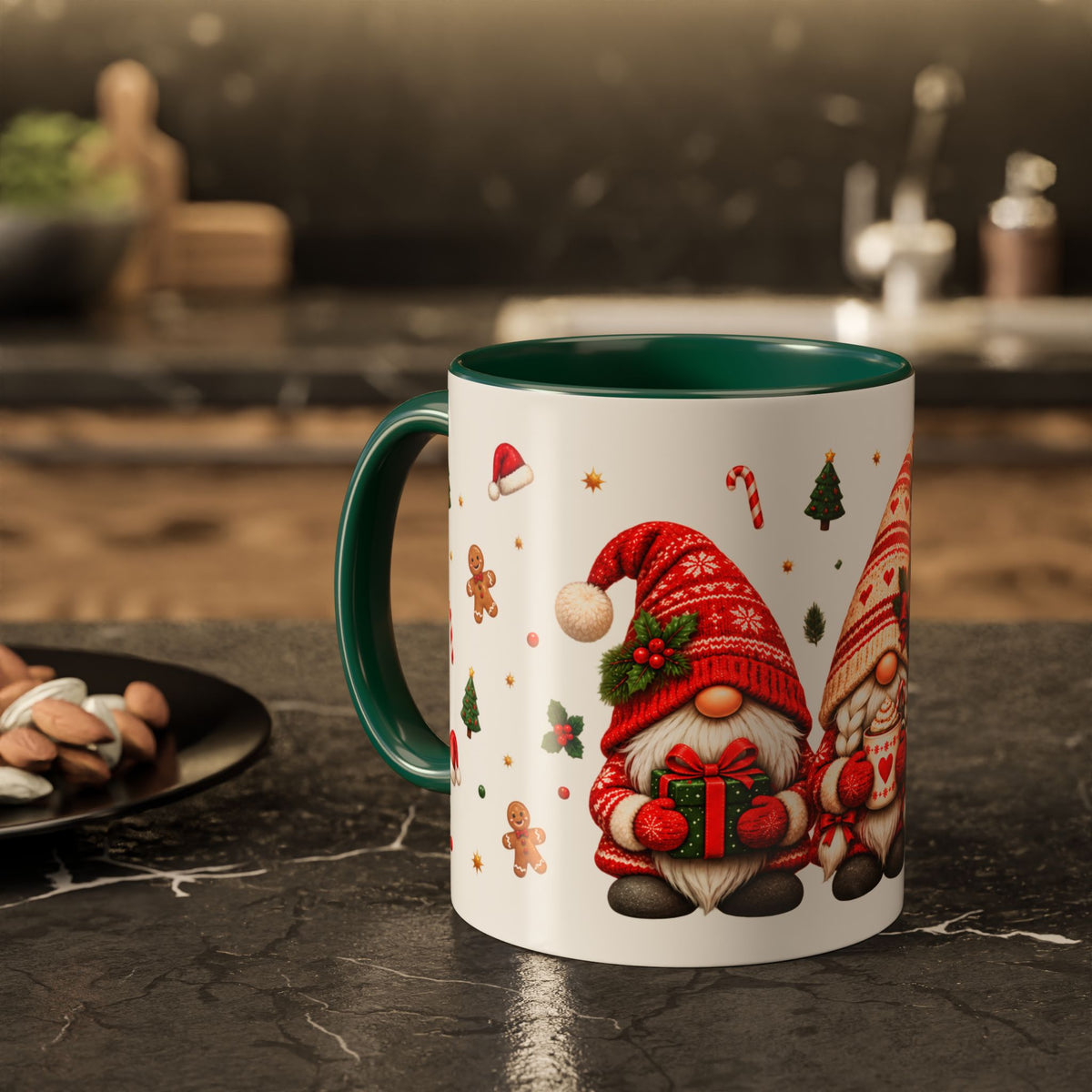 Christmas Gnome Mug – Festive Holiday Nordic Gnome Design