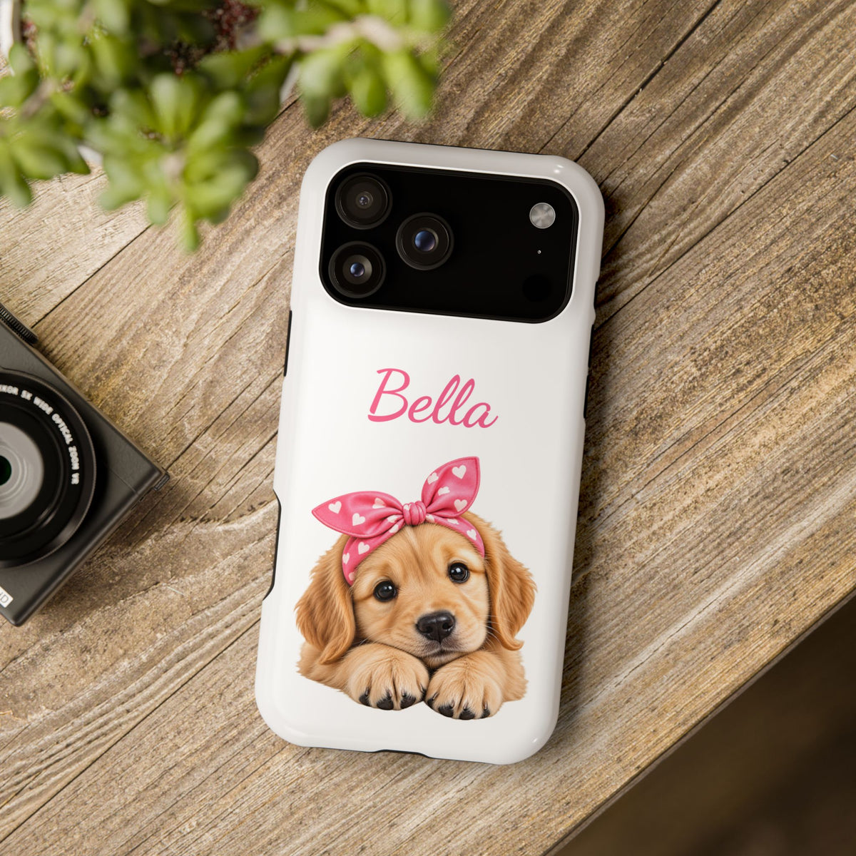 Personalized Dog Phone Case – Custom Pet MagSafe Compatible Phone Cover – Gift for Dog Lovers