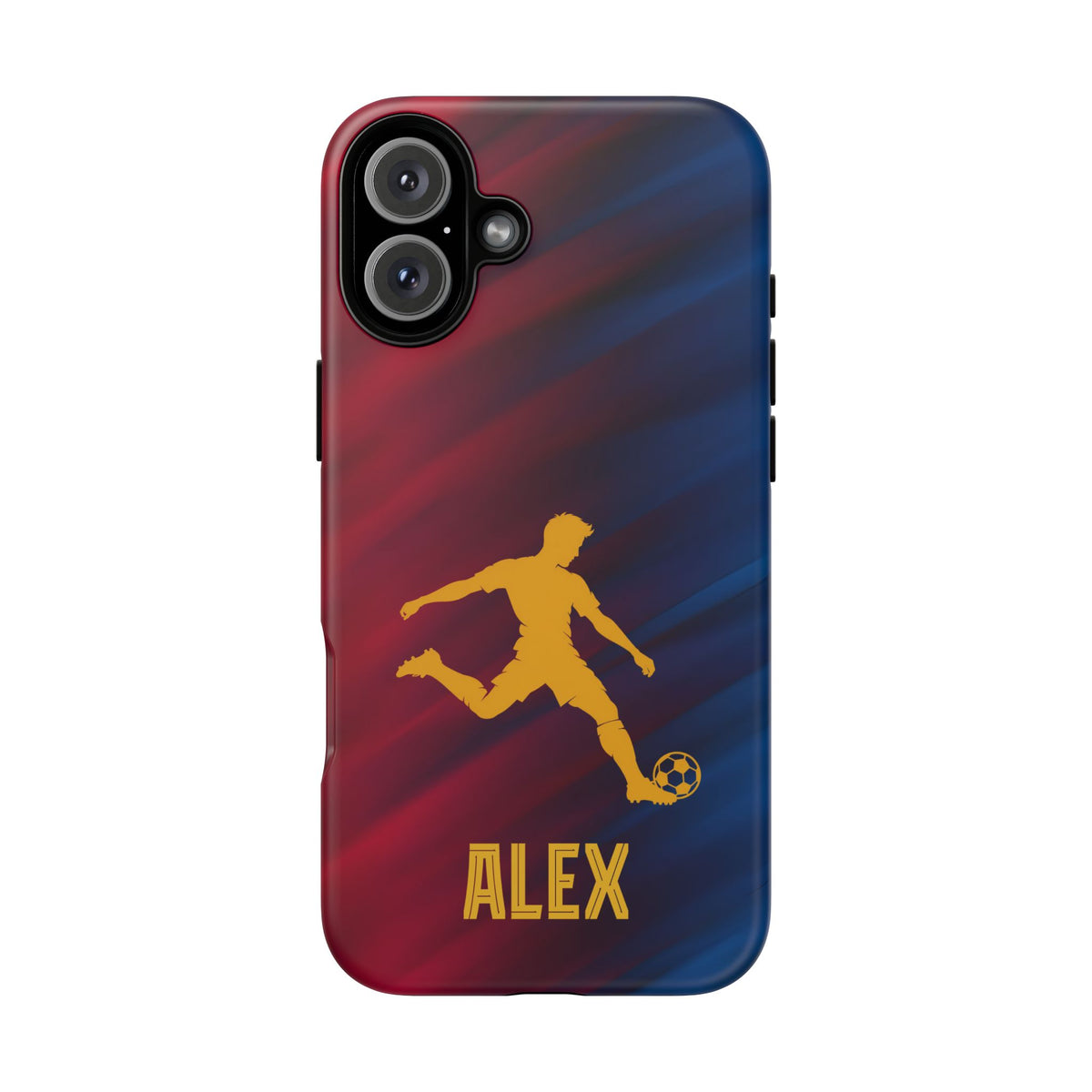 Personalized Football Phone Case - Custom Name Soccer Case - iPhone & Samsung Cover - Soccer Fan Gift
